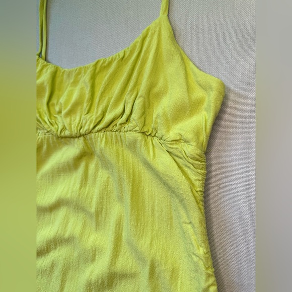 Mini dress scrunch, green, M - Picture 7 of 15